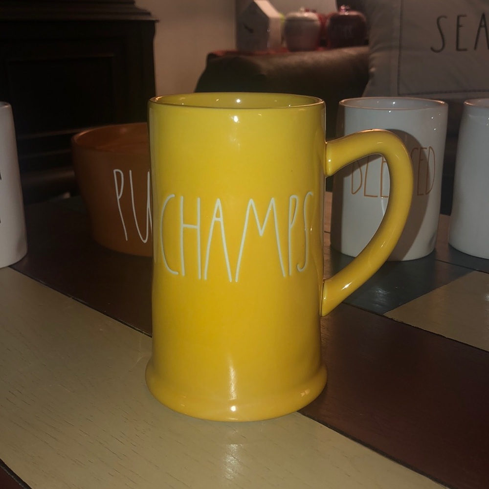 Rae Dunn CHAMPS Beer Stein